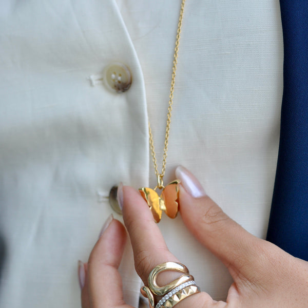 BAILEY FOLDED BUTTERFLY NECKLACE