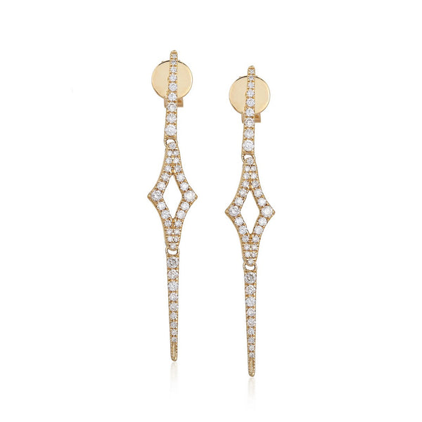 KRISTY DIAMOND DROP EARRINGS
