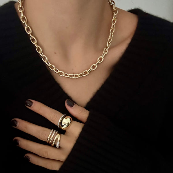 KOBY ROLO CHAIN NECKLACE