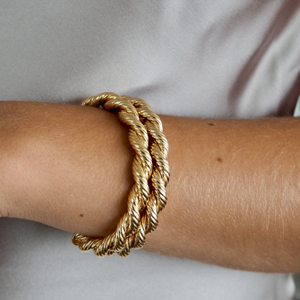 MAT TWIST CUFF BRACELETS