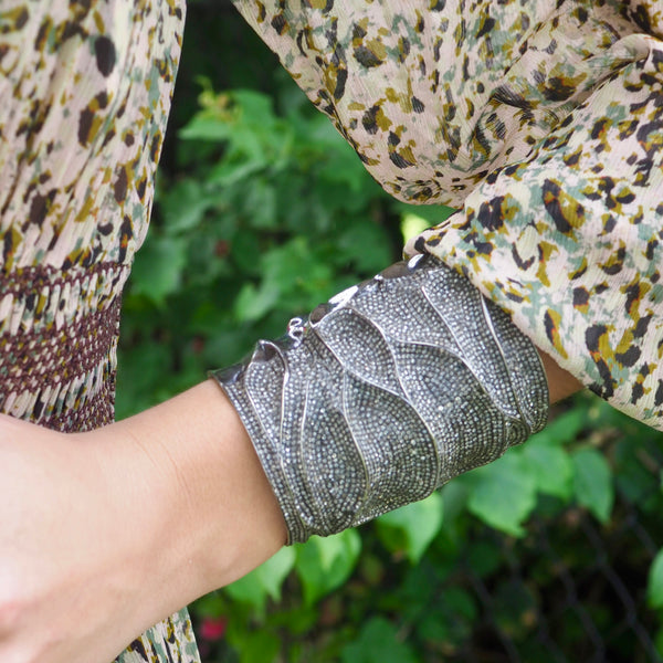 MAKAYLA STATEMENT  DIAMOND CUFF BRACLET