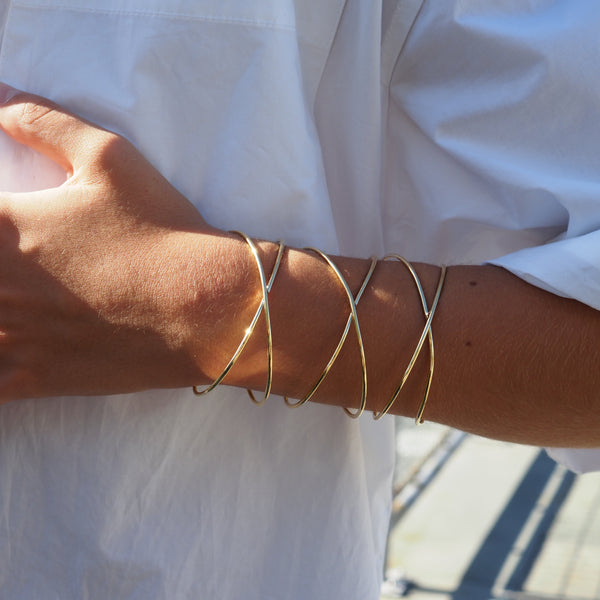 CAROLYN LACE UP CUFF BRACELETS