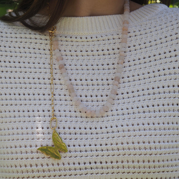 BAILEY CUT OUT BUTTERFLY { LARGE} NECKLACE