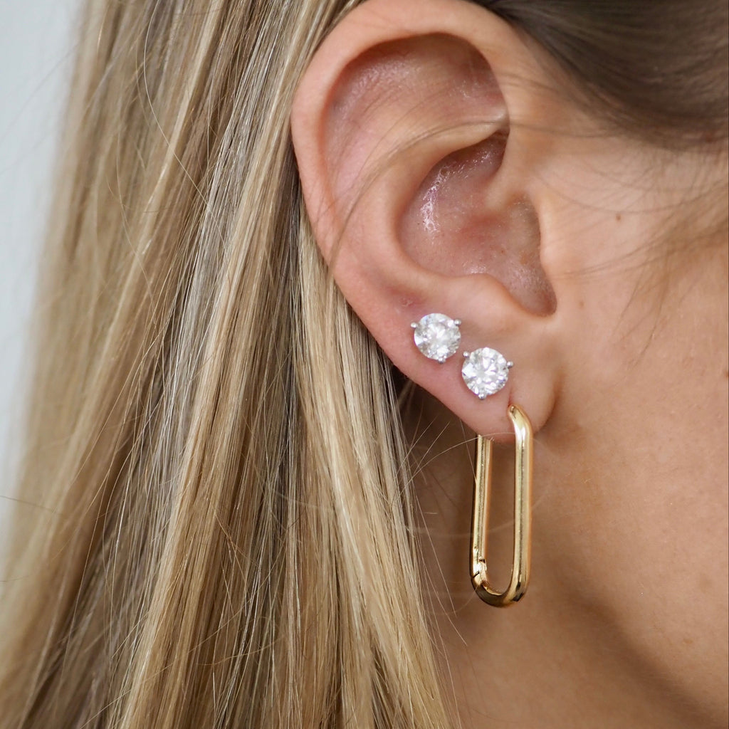 MALIA LAB GROWN DIAMOND STUD EARRRINGS