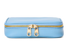 BOULEVARD ISABELLA LEATHER JEWELRY CASE - DENIM