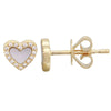 KAI HEART STUD EARRINGS