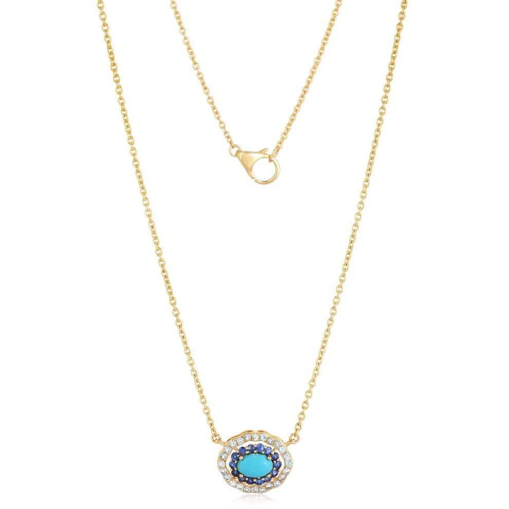 KELSEY TURQUOISE NECKLACE