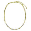 VIV OVAL SHAPED PATTERN DIAMOND NECKLACE
