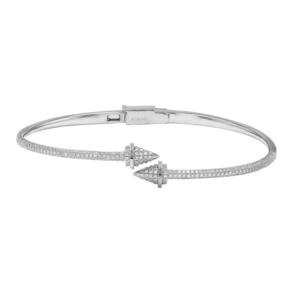 CARR POINTED BANGLE BRACELET