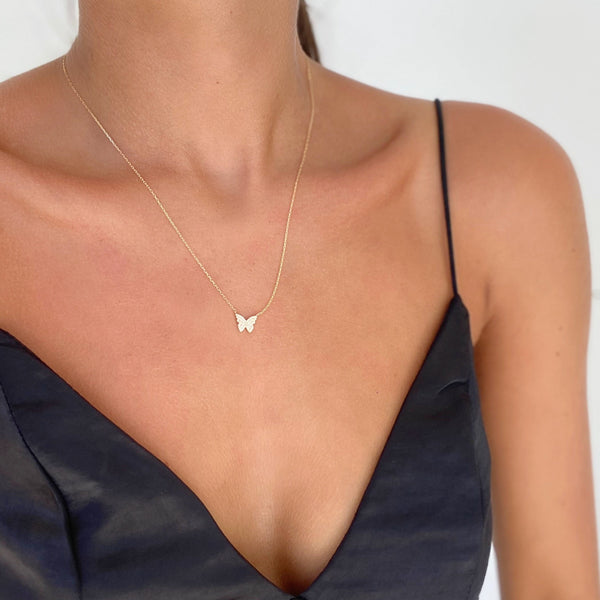 ANNABELLE  MINI BUTTERFLY NECKLACE
