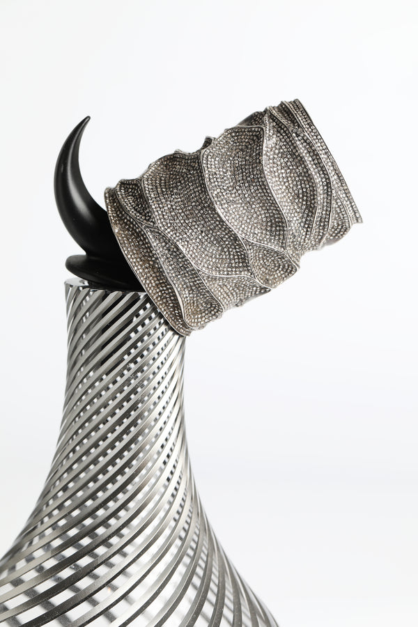 MAKAYLA STATEMENT  DIAMOND CUFF BRACLET