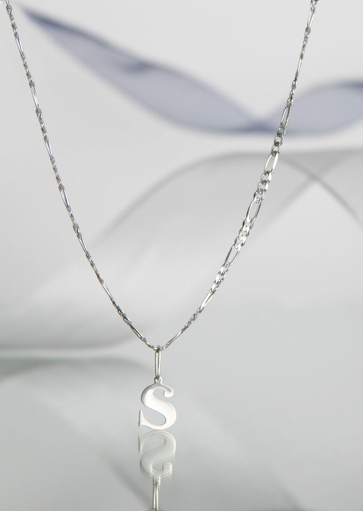 S - Initial Necklace