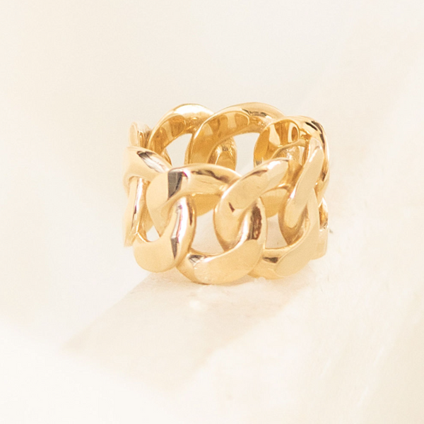 SAMANTHA CUBAN LINK RING