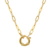 ORLY ROUND CLOSURE CHAIN NECKLACE