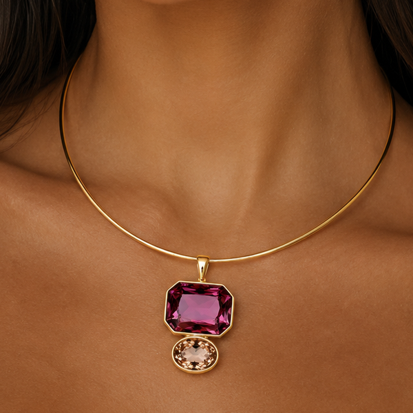 PHOEBE DOUBLE DROP  PENDANT