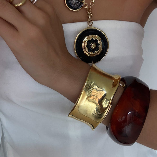 SHASHI TORTOISE BANGLE BRACELET