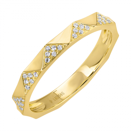 OTTILIE PYRAMID RING