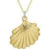 MABLE  DIAMOND SHELL NECKLACE