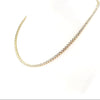 RYNN BEZEL SET LAB GROWN DIAMOND NECKLACE