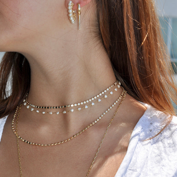 EMLIA Dotted Chain Necklaces