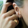 EMME DIAMOND SPIKE DROP EARRINGS