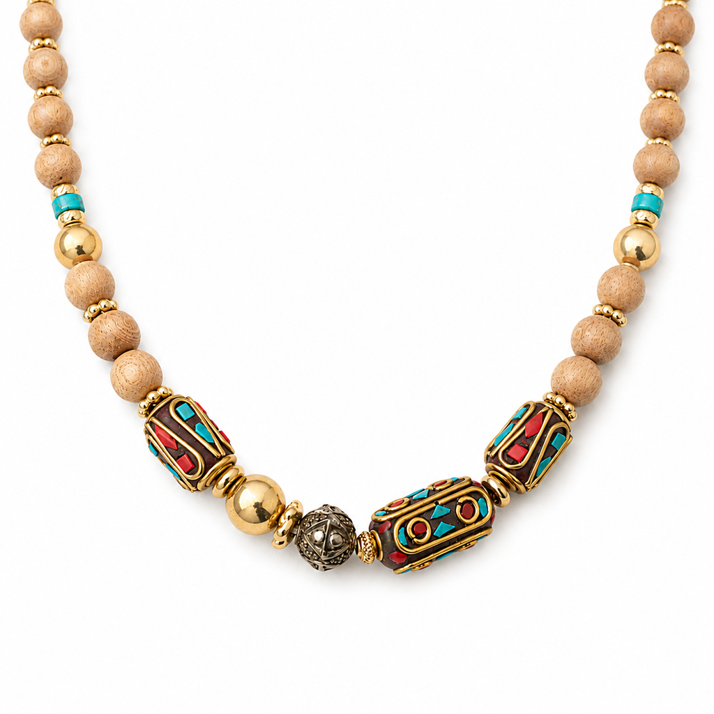 ERIN  BEADED NECKLACE