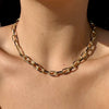 BELLA ENAMEL LINK NECKLACE