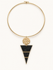 TREVIS OPEN CIRCLE DISC NECKLACE