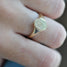 CADY DIAMONDOVAL SIGNET RING