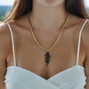 WILLOWS LEAF Drop Necklace