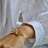 KATIE DOUBLE CRESCENT CUFF BRACELET