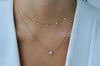 ELLIE DOUBLE DAIMOND NECKLACE