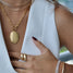 RYAN Oval Burst Necklace