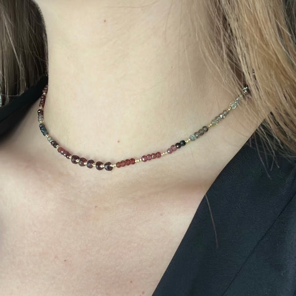 CC BEADED NECKLACE