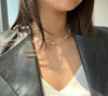 BELLA ENAMEL LINK NECKLACE