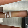 DIAMOND  INITIAL CHARM NECKLACE