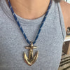 DELILAH ANCHOR NECKLACE