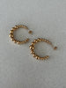 ZOE Beaded Ball Hoop Earrings