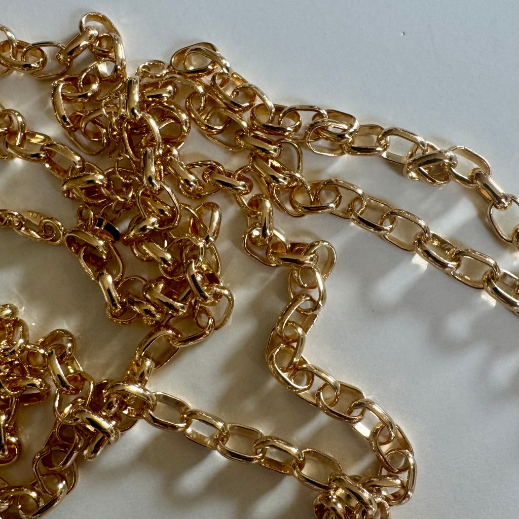 EM  ROLO  OVAL LINK NECKLACES