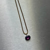 AVRA AMETHYST PENDANT NECKLACE