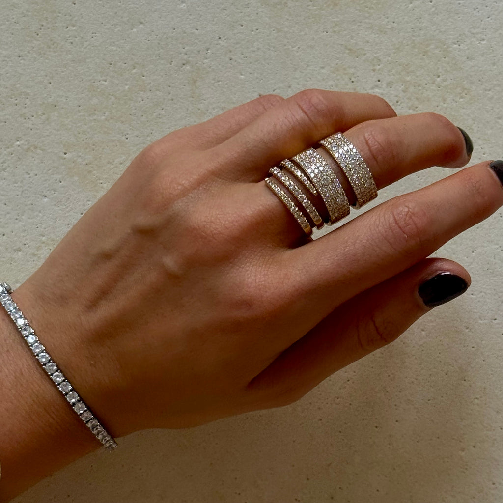 MIMI 4 PRONG TENNIS BRACELET