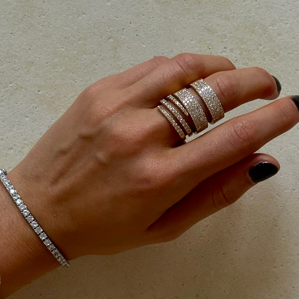 MIMI 4 PRONG TENNIS BRACELET