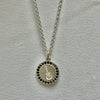 JANEY SILVER CUSTOM Disc Necklace