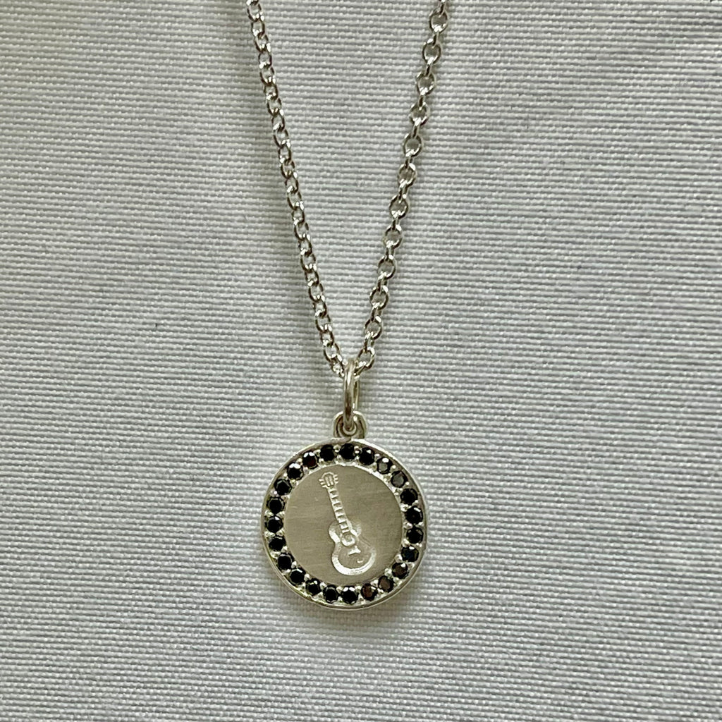 JANEY SILVER CUSTOM Disc Necklace