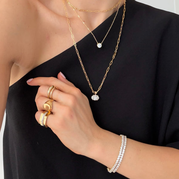 BELEN OCTAGON BOLT RING