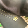 OLD ENGLISH INITIAL NECKLACE - 3/4 "