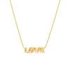 CC PUFFY LOVE NECKLACE