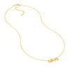 CC PUFFY LOVE NECKLACE