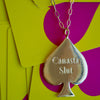 CANASTA SL*T HEART NECKLACE