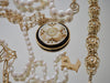 OLD ENGLISH INITIAL NECKLACE - 3/4 "